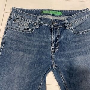 Rock & Roll Denim Pistol Straight Leg 34x36 Jeans